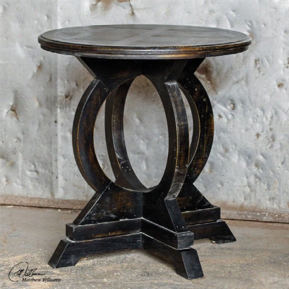 Uttermost Maiva Accent Table In Black