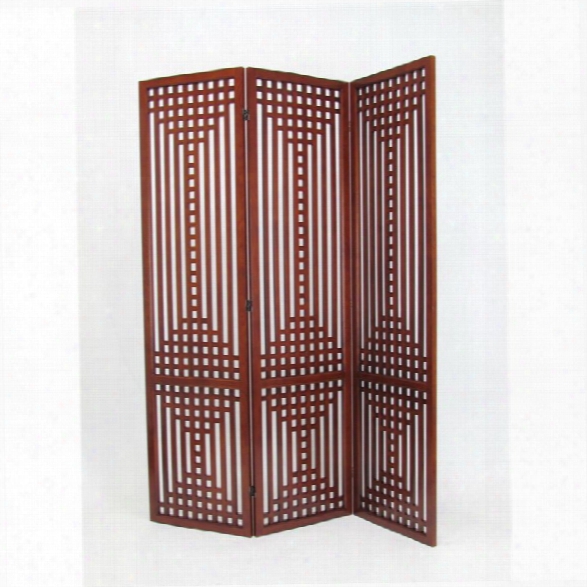 Wayborn Sarawak Room Divider In Brown