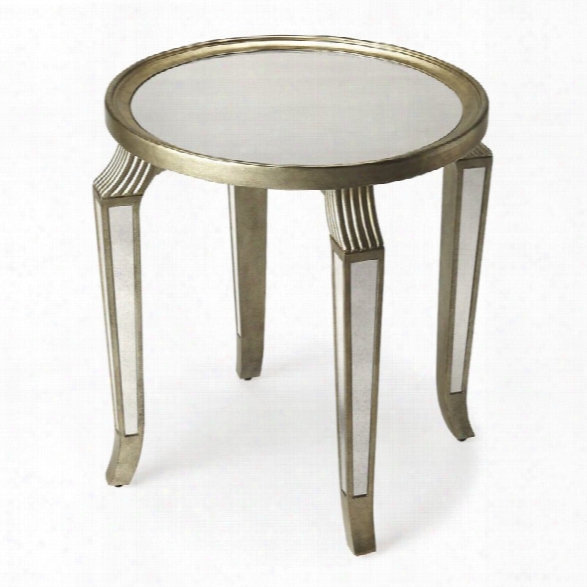 Butler Specialty Masterpiece Monroe Mirrored End Table