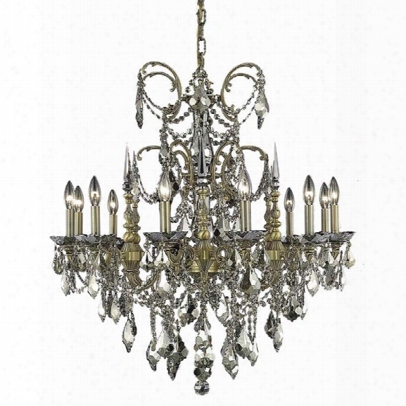 Elegant Lighting Athena 32 12 Light Royal Crystal Chandelier