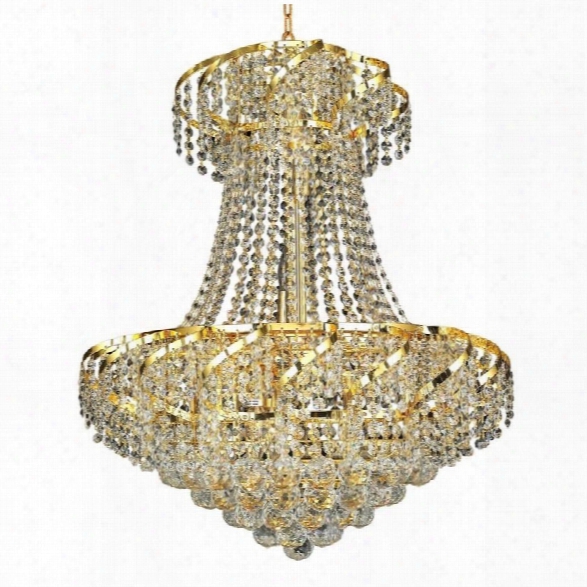 Elegant Lighting Belenus 22 11 Light Elements Crystal Chandelier