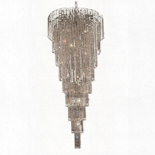 Elegant Lighting Falls 30 15 Light Spectra Crystal Chandelier