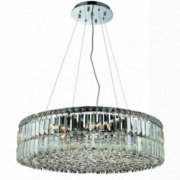 Elegant Lighting Maxime 28 12 Light Elements Crystal Chandelier