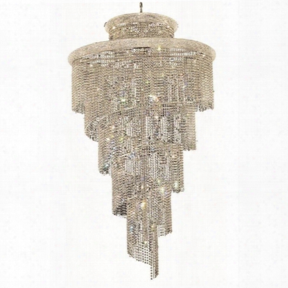 Elegant Lighting Spiral 48 41 Light Elegant Crystal Chandelier