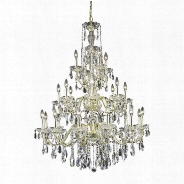 Elegant Lighting St. Francis 36 24 Light Spectra Crystal Chandelier