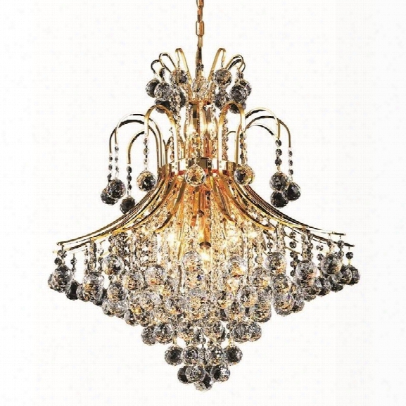 Elegant Lighting Toureg 25 15 Light Elements Crystal Chandelier