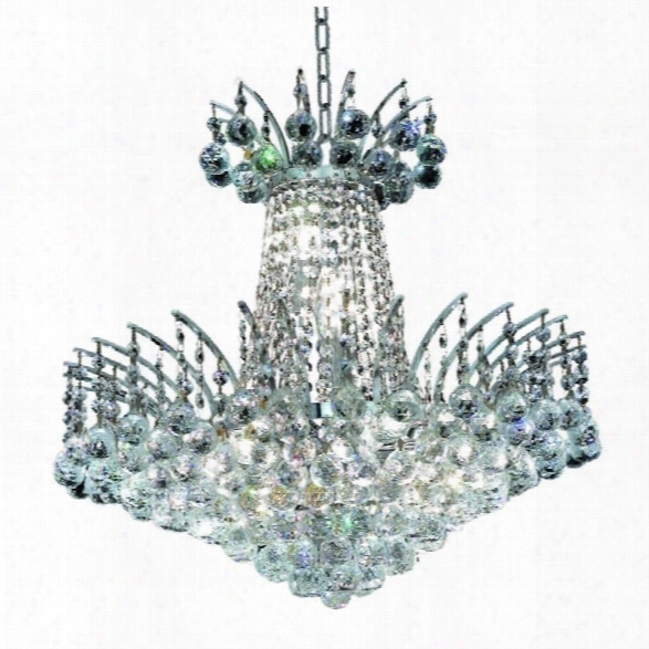 Elegant Lighting Victoria 19 8 Light Elements Crystal Chandelier