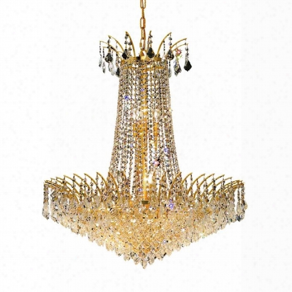 Elegant Lighting Victoria 29 16 Light Elements Crystal Chandelier