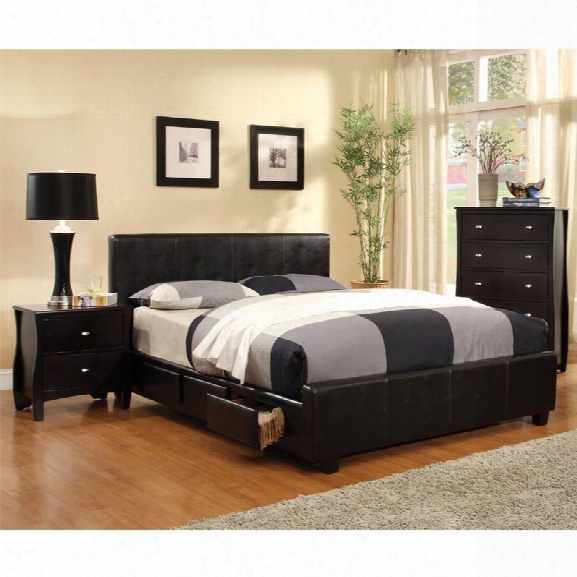 Furniture Of America Esquivel 3 Piece California King Bedroom Set