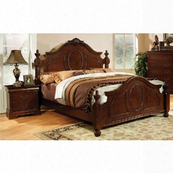 Furniture Of America Lauryn 2 Piece Panel California King Bedroom Set