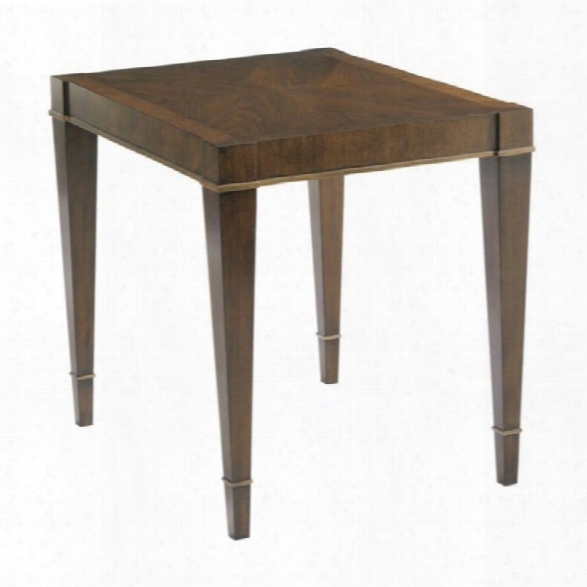 Lexington Tower Place Inverness Wood End Table In Walnut