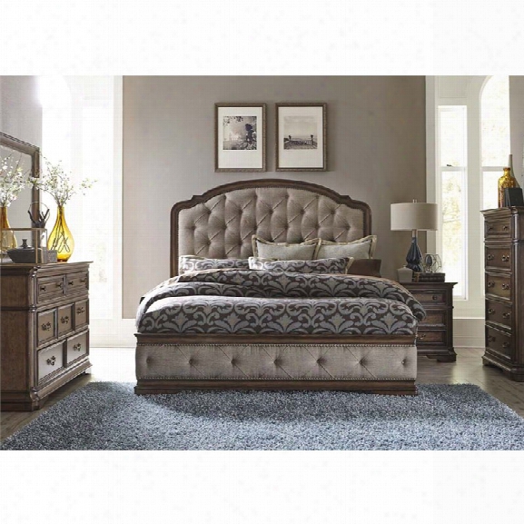 Liberty Furniture Amelia 5 Piece Upholstered Queen Bedroom Set