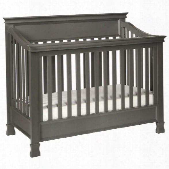 Million Dollar Baby Classic Foothill 4 In 1 Convertible Crib In Gray