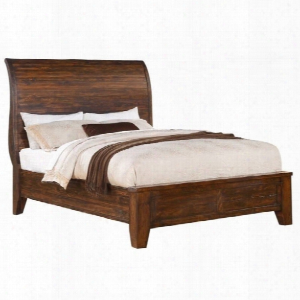 Modus Cally Bed In Antique Mocha-king