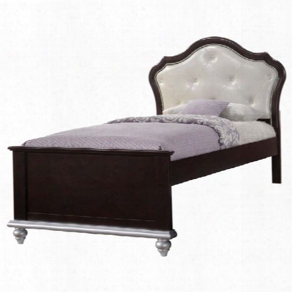 Picket House Furnishings Alli Twin Platform Bed In Walnut