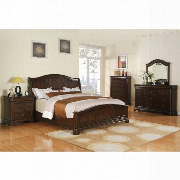 Picket House Furnishings Conley 6 Piece King Bedroom Set In Cherry