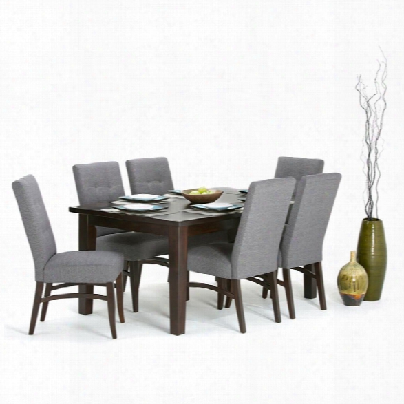 Simpli Home Eastwood 66 X 40 Dining Table In Java Brown