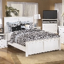 Ashley Bostwick Shoals Wood Queen Panel Bed in White