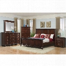 Picket House Furnishings Gavin 6 Piece King Bedroom Set in Cherry