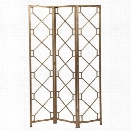 Uttermost Lakaya Gold 3 Panel Screen