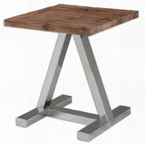 Uttermost Hesperos Wooden Side Table