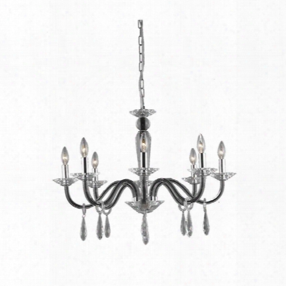 Elegant Lighting Avalon 30 8 Light Elements Crystal Chandelier