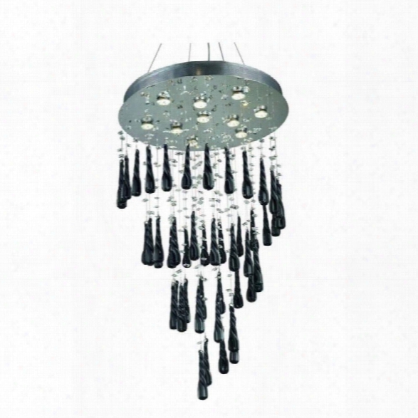 Elegant Lighting Comet 36 10 Light Royal Crystal Chandelier