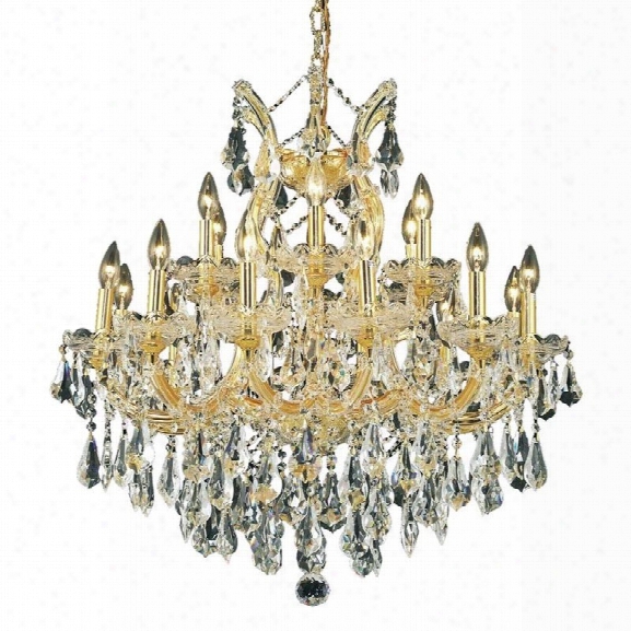 Elegant Lighting Maria Theresa 19 Light Elements Crystal Chandeleir