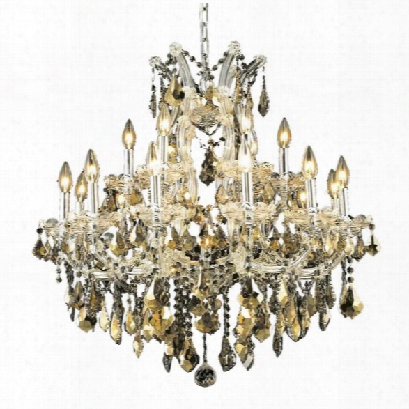 Elegant Lighting Maria Theresa 30 19 Light Royal Crystal Chandelier