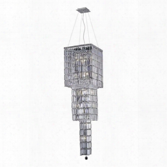 Elegant Lighting Maxime 16 14 Light Royal Crystal Chandelier