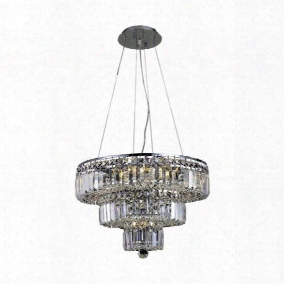 Elegant Lighting Maxime 20 9 Light Elements Crystal Chandelier