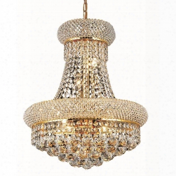 Elegant Lighting Primo 16 8 Light Elements Crystal Chandelier