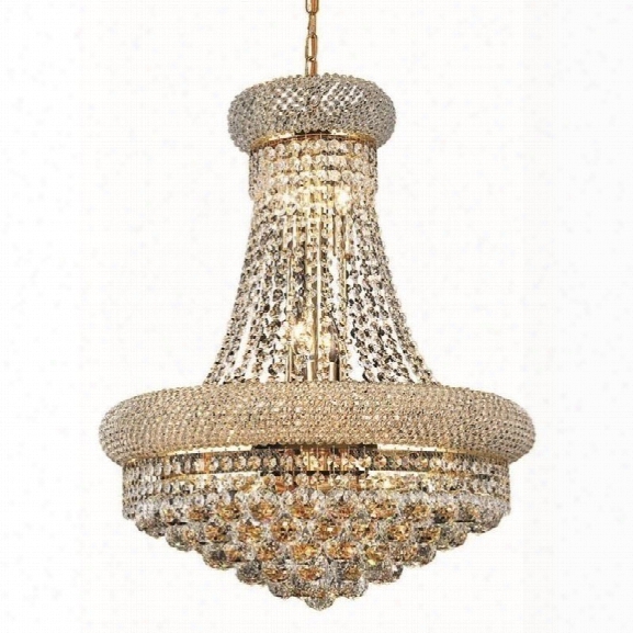 Elegant Lighting Primo 20 14 Light Spectra Crystal Chandelier