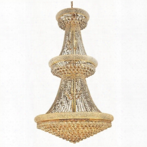 Elegant Lighting Primo 36 32 Light Spectra Crystal Chandelier