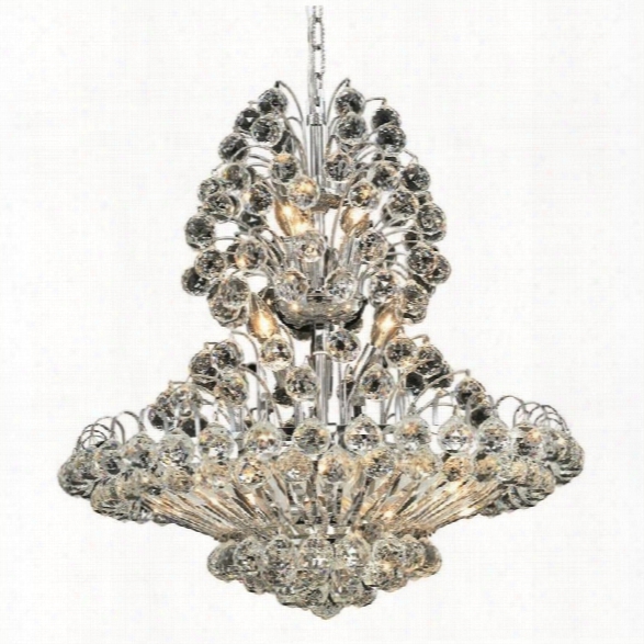 Elegant Lighting Sirius 24 14 Light Elements Crystal Chandelier