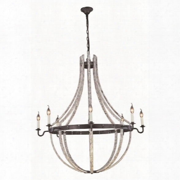 Elegant Lighting Woodland 43 8 Light Chandelier