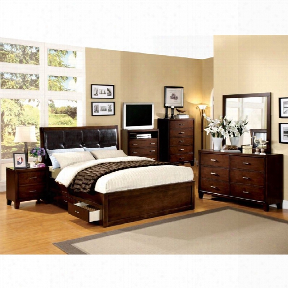 Furniture Of America Awenton 4 Piece California King Bedroom Set