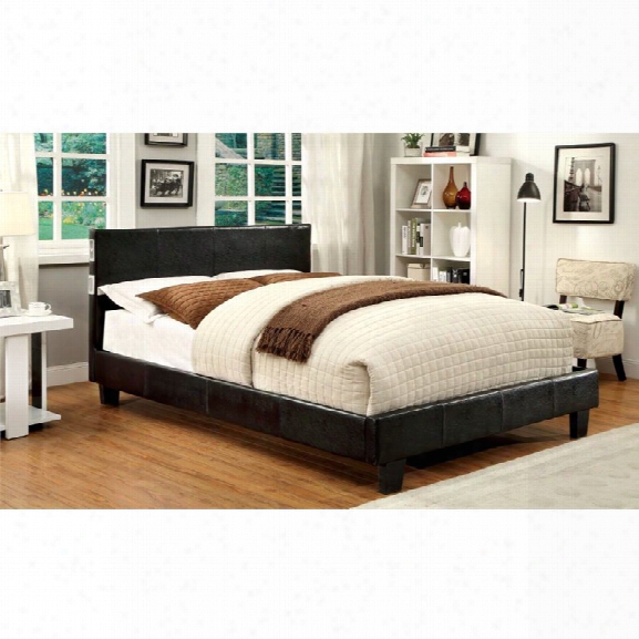 Furniture Of America Charlie King Platform Panel Bed In Espresso