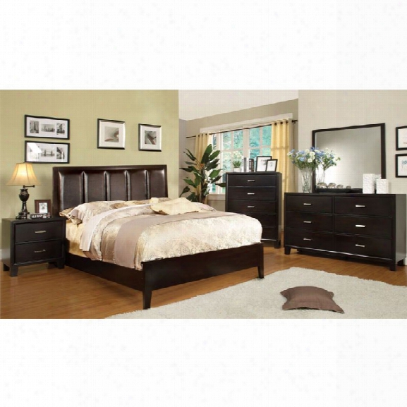 Furniture Of America Cruzina 4 Piece California King Bedroom Set