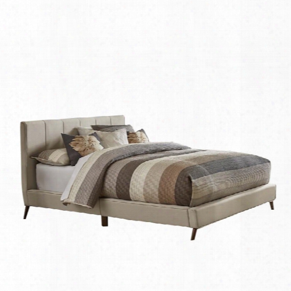 Hillsdale Aussie Upholstered King Bed In Fog