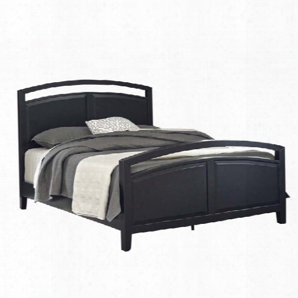 Home Styles Prescott King Panel  Bed In Black