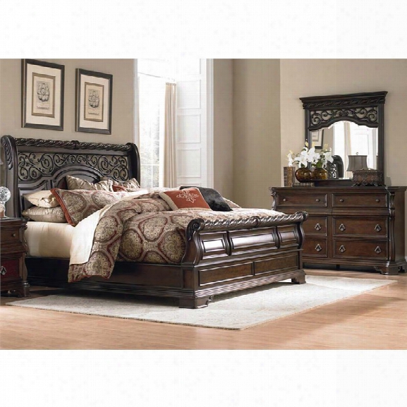 Liberty Furniture Arbor Place 3 Piece Queen Sleigh Bedroom Set