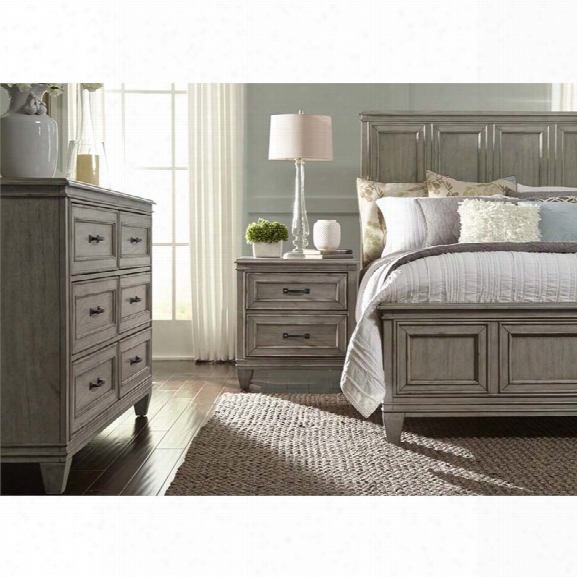 Liberty Furniture Grayton Grove 4 Piece King Panel Bedroom Set