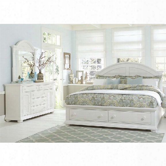 Liberty Furniture Summer House I 3 Piece Queen Storage Bedroom Set