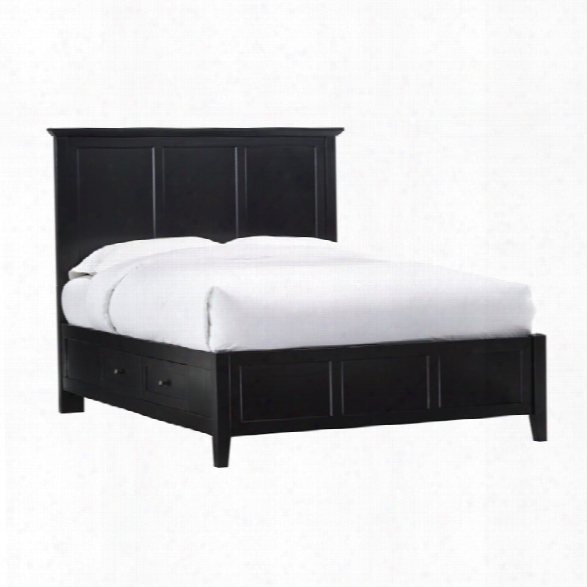 Modus Paragon California King 4 Drawer Storage Bed In Black