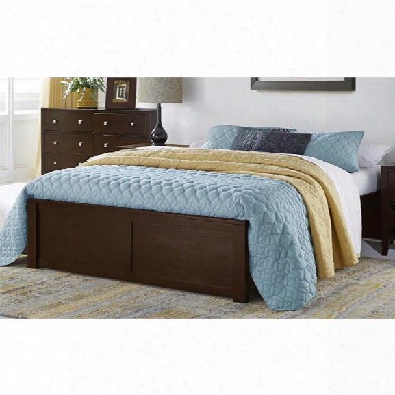 Ne Kids Pulse King Platform Bed In Chocolate