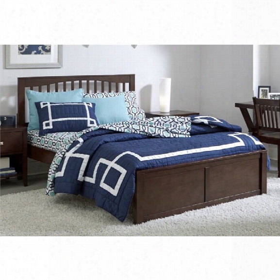 Ne Kids Pulse King Slat Bed In Chocolate