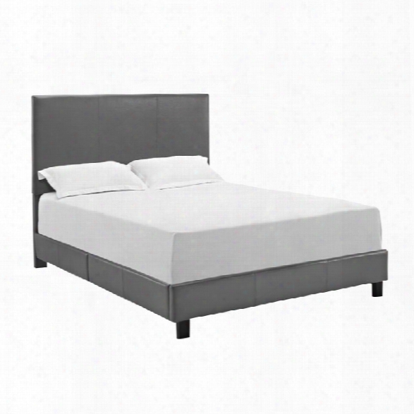 Picket House Furnishings Jana Queen Bed Thomas Pu In Magnetite