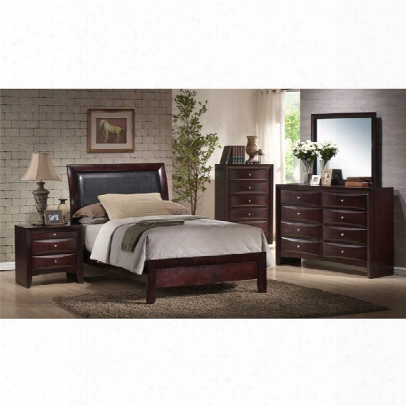 Picket House Furnishings Madison 6 Piece Full Bedroom Set In Mahogany