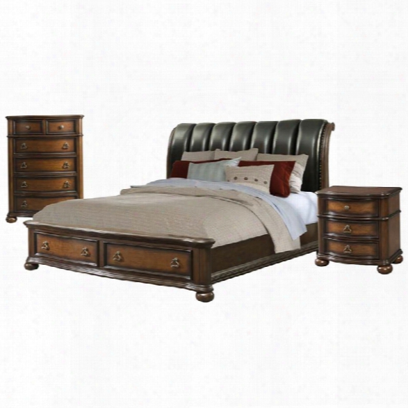 Picket House Furnishings Pentos 3 Piece Queen Storage Bedroom Set